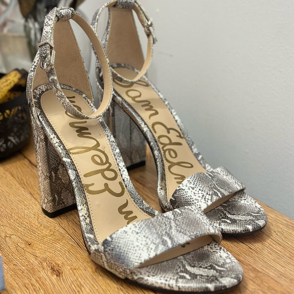 Sam Edelman Snakeskin Pump